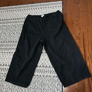 Anthropologie cropped barrel pants